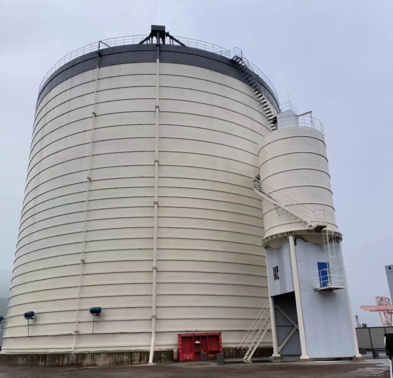 沂源10万吨水泥钢板库